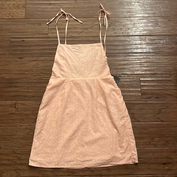Forever 21 Apron Dress in Coral Size M - Picture 1 of 5